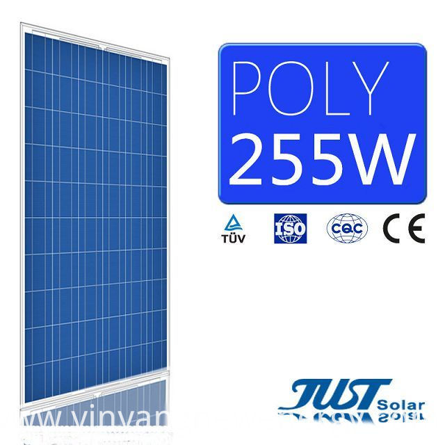 Factory Price 265W Poly Solar Panels with Ce, TUV Certificates